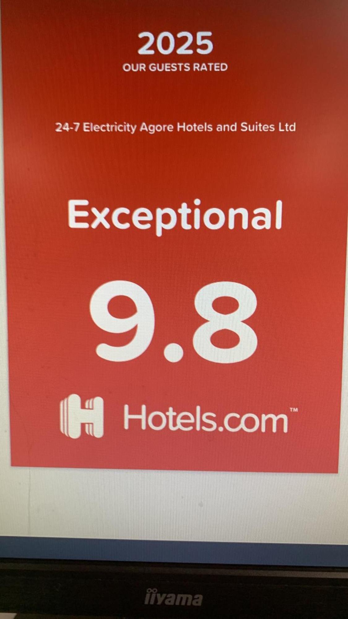 24-7 Electricity Agore Hotels And Suites Ltd Awoyaya ภายนอก รูปภาพ